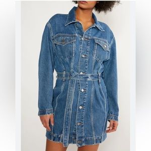 Etica Joelle Denim Jacket Dress, New